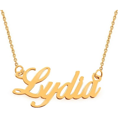 iZlato Forever Zlatý řetízek se jménem Lydia IZ17388
