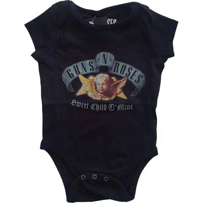 detské body ROCK OFF Guns N' Roses Sweet Child O' Mine Toddler Čierna