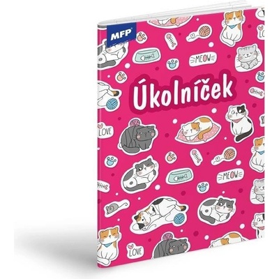 MFP Úkolníček A6 Kočky