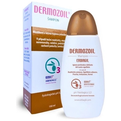 Dermozoil šampon pro citlivou a podrážděnou pokožku hlavy 150 ml