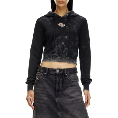 Diesel F-Slimmy-Hood-P5 Sweat-Shirt čierna
