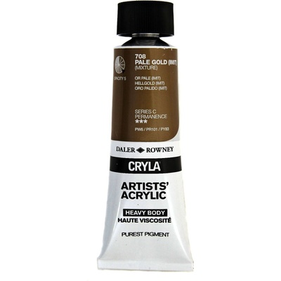 Daler-Rowney Cryla Artists’ АКРИЛНА боя Pale Gold 75 ml 1 бр (125075708)
