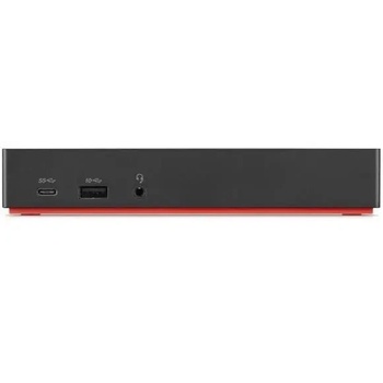 Lenovo 40AS0090SA докинг станция Жичен USB 3.2 Gen 1 (3.1 Gen 1) Type-C Черен (40AS0090SA) (40AS0090SA)