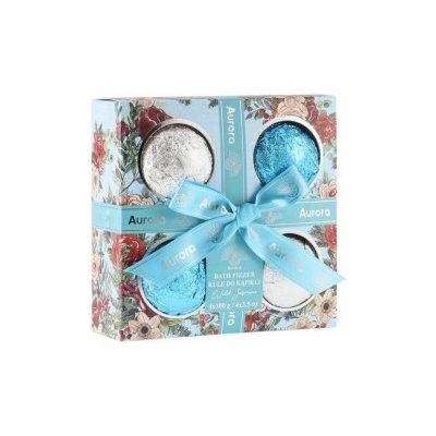 Aurora Wild Jasmine set šumivých gúľ do kúpeľa 4x100 g