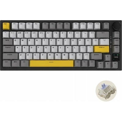Ajazz AK820 Pro Gift Switch čierno-sivo-žltá