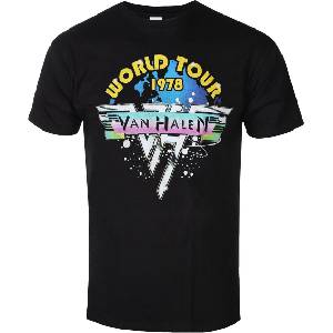 Van Halen World Tour '78 Full Colour Black M Риза (VHTS09MB02)