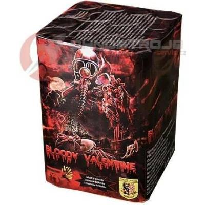 Pyrotechnika kompaktní ohňostroj BLOODY VALENTINE 16 ran