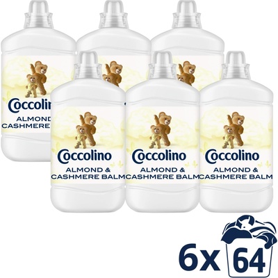 Coccolino Sensitive Almond aviváž 6 × 1,6 l