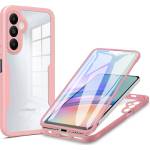 Techsuit Калъф за Samsung Galaxy A05s + Протектор - ColorVerse 360 Series - Розов