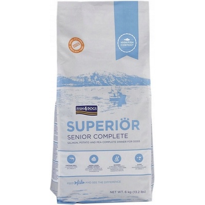 FISH4DOGS Superior Senior Complete Salmon 6 kg