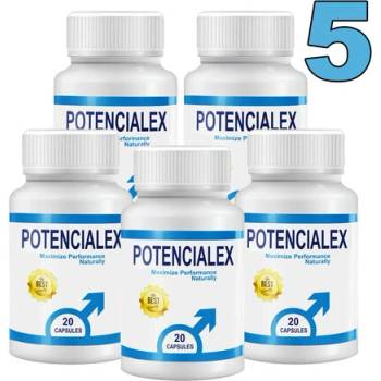 5 x POTENCIALEX капсули секс стимулант за мъже