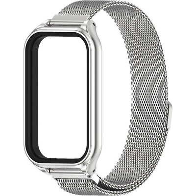 Xiaomi Magnetický milánský tah pro Smart Band 8 ACTIVE / Redmi Band 2 Barva MTVH pásku: Stříbrná MBSCZ-MB081 – Zboží Živě