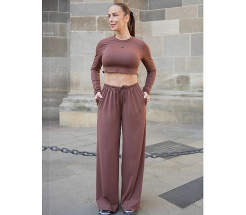 Cute nohavice BROWN