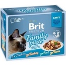 Brit Premium Cat Delicate Fillets in Gravy Family Plate 12 x 85 g