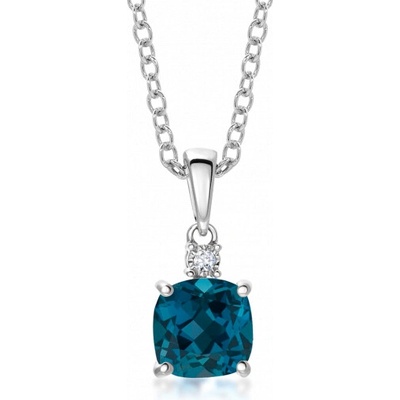 Sofia zlatý prívesok london blue topás GEMPD29501 30
