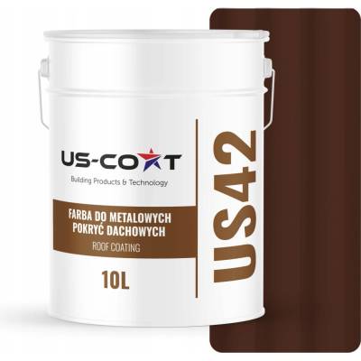 Barva US-Coat hnědá 10 l