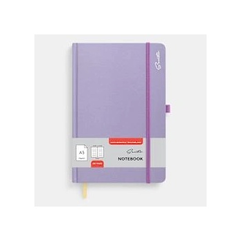 Sentio Бележник с ластик А5 120 листа Pale Lilac