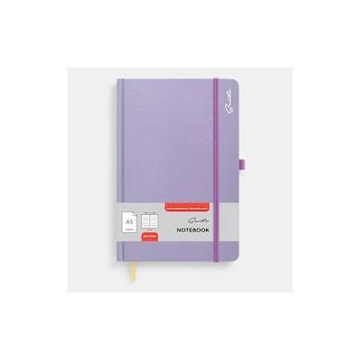 Sentio Бележник с ластик А5 120 листа Pale Lilac