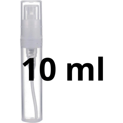 MXM Čirá plastová lahvička s rozprašovačem 10 ml