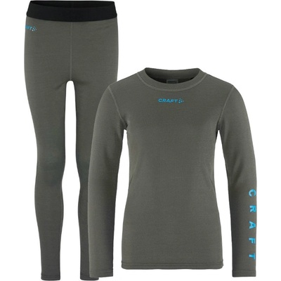 Craft Core Warm Baselayer Junior šedá