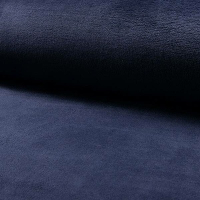 Coral fleece - wellsoft tmavě modrý, š.145