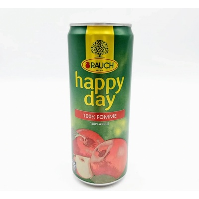 Rauch Happy Day 100 % jablko plechovka 330 ml