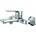 Inter Ceramic Стенен смесител за вана и душ "ЕММА" ICF 6005007/ БЕЗ А-РИ, месинг, хром, 8.7x18.6см (6005007/ БЕЗ А-РИ)