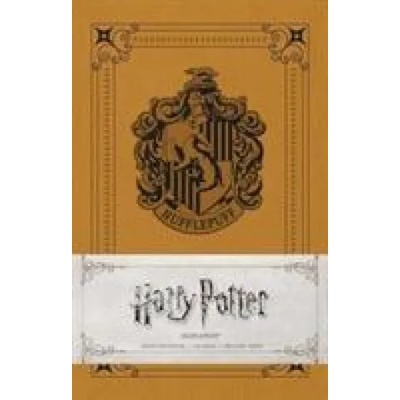 Insight Editions Harry Potter: Hufflepuff Ruled Notebook | Insight Editions