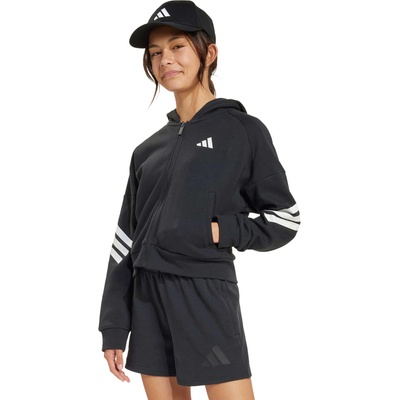 Adidas Суитшърт Future Icons 3-Stripes Full-Zip Hooded