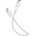 Cellularline Кабел Cellularline - 3746, USB-С/USB-С, 1.2 m, бял (USBDATACUSBC-CW)