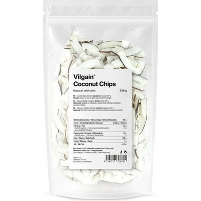 Vilgain Kokosové chipsy so šupkou 250 g