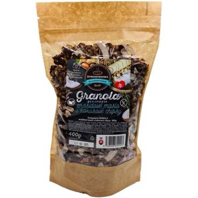 Žitnoostrovská bezlepková pekárna Granola arašídy-kokosové chipsy 400 g