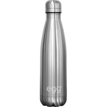 EGG Термобутилка за количка Еgg 2 - Brushed Steel, 500 ml (EGWBST)