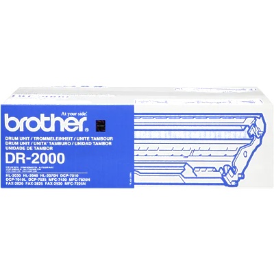 Brother БАРАБАННА КАСЕТА ЗА BROTHER HL 2030/2040/2070N/DCP 7010/7025/MFC 7420/7820N - DRUM UNIT - Black - PN DR2000 (DR-2000) (101BRADR2000)