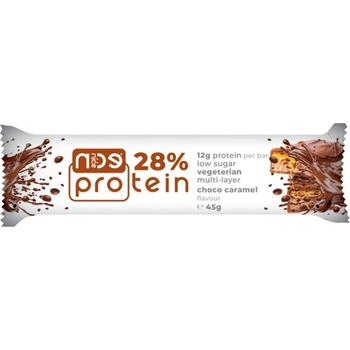 Image 1 of Nice Pro Nice Protein Bar | 28% Protein [45 грама] Шоколад и карамел