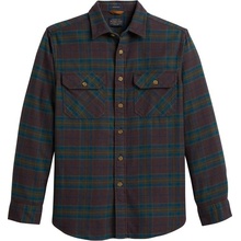 Pendleton Burnside flannel shirt teal/olive/gold