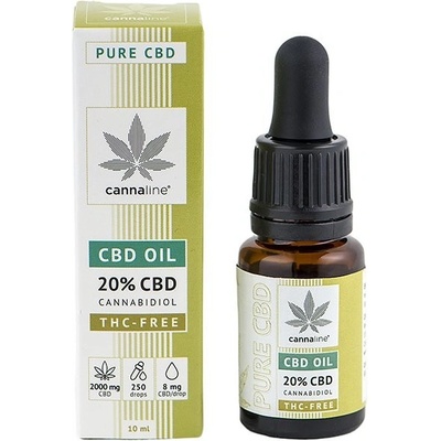 Cannaline CBD olej 20 % bez THC 2000 mg 10 ml