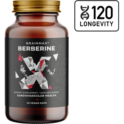 BrainMax Berberin 550 mg 90 rostlinných kapslí – Sleviste.cz