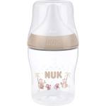 Nuk Шише със силиконов биберон NUK Perfect Match - 150 ml, размер S, 0 м+, маймуна, бежово (10215408) - baby