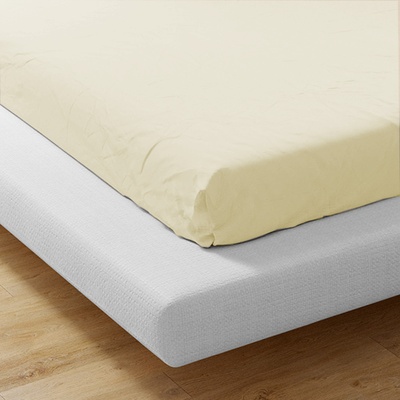 Homa jersey prostěradlo ecru 140x200