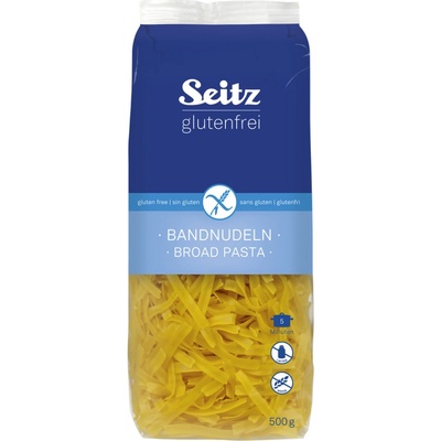 SEITZ Těstoviny Fusilli vřetena bez lepku 0,5 kg – Zbozi.Blesk.cz