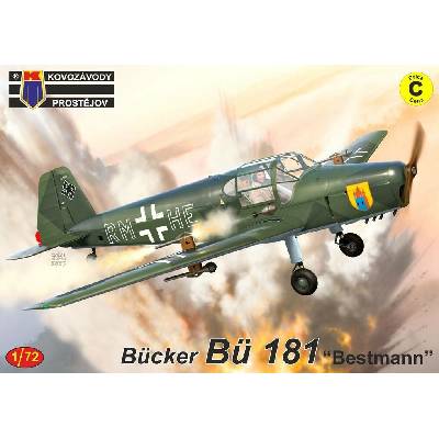 Kovozávody Prostějov Bücker Bü 181 Bestmann 1:72