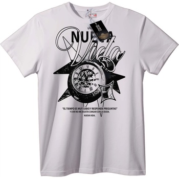 NOONEBRAND Тениска Nula Vida Вечен - XS, Black