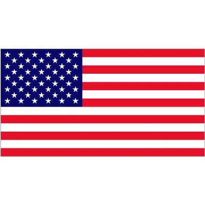 Státní vlajka USA tištěná venkovní Alerion