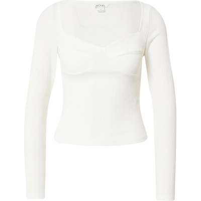Monki Тениска бяло, размер XL