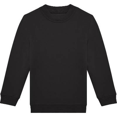 B&C Collection id. 332 crew kids / Детски суитшърт - черен 104 (01k33200261)