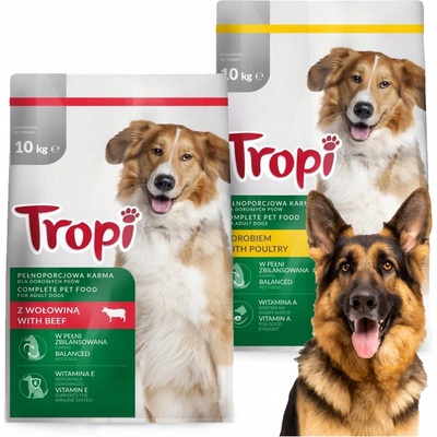 Tropi Adult hovädzie 2 x 10 kg