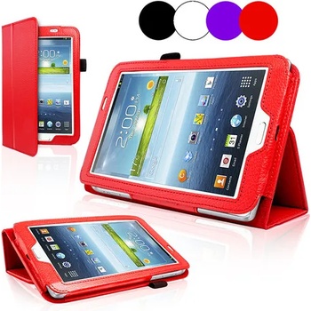 Image 1 of Samsung Galaxy Tab 3 7.0 P3200 Кожен Калъф + Скрийн Протектор