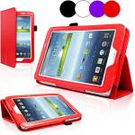 Samsung Galaxy Tab 3 7.0 P3200 Кожен Калъф + Скрийн Протектор