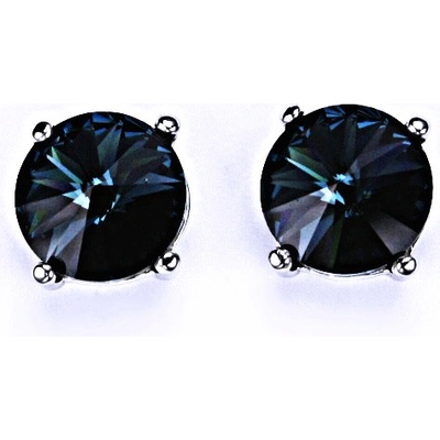 Čištín na šroubek s krystaly Swarovski Rivoli Montana NŠ 1188